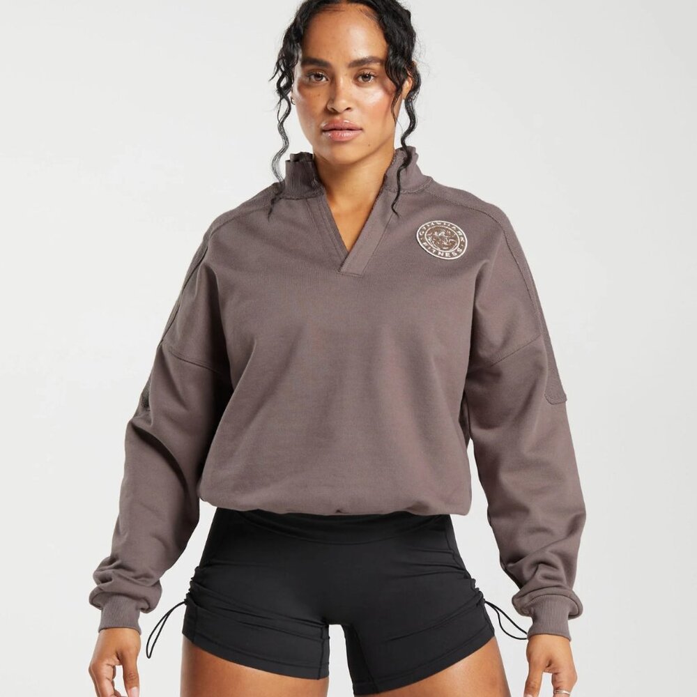 GYMSHARK Legacy Oversized Sweatshirt SIZE S
